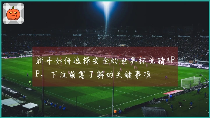 新手如何选择安全的世界杯竞猜APP，下注前需了解的关键事项