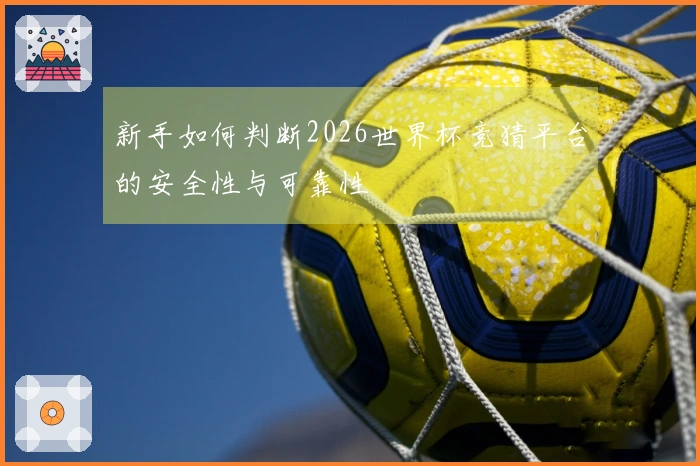 新手如何判断2026世界杯竞猜平台的安全性与可靠性